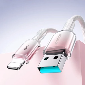 USB kaabel Joyroom S-A42 valge Lightning 120cm