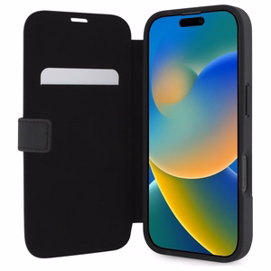 Mercedes Leather Wood Imitation iPhone 16 Pro Max Ümbris - must