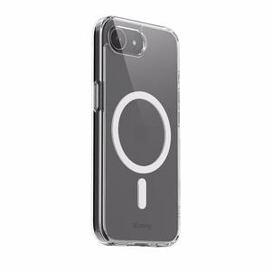 Crong Clear MAG Cover MagSafe ümbris seadmele iPhone 17e / 16e, läbipaistev