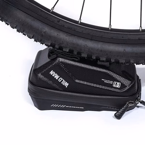 WILDMAN reisikott jalgratta juhtrauale lukuga, 1L (4 "- 7"), XT1, must