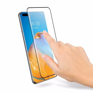Crong 3D Armour Glass 9H kogu ekraani kattev karastatud kaitseklaas Huawei P40 Pro telefonile koos paigaldusraamiga