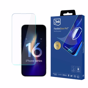 Hybrid glass 3mk FlexibleGlass v2.0 jaoks Apple iPhone 16 Pro Max