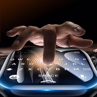 Tech-Protect Easy Set Flex+ 3-pack karastatud klaas Apple Watch 44mm jaoks - must