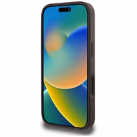 Guess 4G Circle Classic Logo MagSafe ümbris jaoks iPhone 16 Pro Max - brown