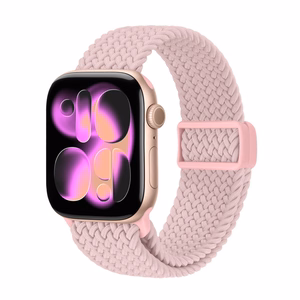 Crong Wave Band punutud Apple Watch rihm, 38/40/41/42 mm, roosa