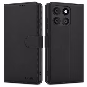 Tech-Protect Wallet ümbris jaoks Motorola Edge 60 Fusion - must