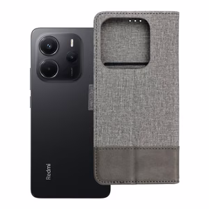 Чехол-книжка для Xiaomi Redmi Note 14 5G Gomma Book серый