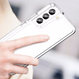 Outer Space Case for Samsung Galaxy S23+ cover with a flexible transparent frame