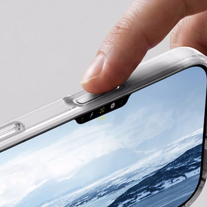 AmazingThing Minimal põrutuskindel ümbris 3 objektiivile mudelile iPhone 18 Pro Max – värv: läbipaistev