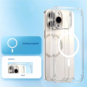 Wozinsky Clear Corner Ümbris MagSafe jaoks Samsung Galaxy S25 - Clear