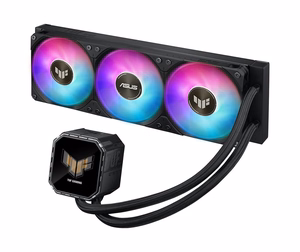 ASUS TUF Gaming LC III 360 ARGB LCD protsessori kõik-ühes vedelikjahuti 12 cm must 1 tk