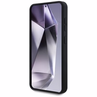 AMG Oversize Rhombs MagSafe Ümbris jaoks Samsung Galaxy S25 - must