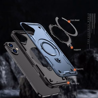 Hybrid Armor Trendy Ümbris with MagSafe jaoks iPhone 16 Plus - Sinine