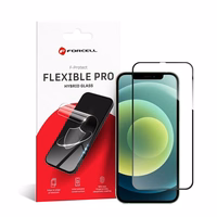 Hybrid glass to iPhone 12 / 12 PRO Forcell Flexible 5D must