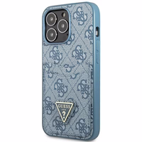 Guess 4G Triangle Logo Cardslot Ümbris jaoks iPhone 13 Pro / 13 - sinine