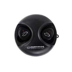Esperanza EH228K kõrvaklapid / peakomplekt Juhtmevaba In-ear kõned / muusika Micro-USB Bluetooth must