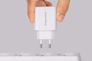 Kruger&Matz Quick Charge funktsiooniga võrgulaadija