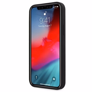 BMW Silikoonist allkirjastatud ümbris iPhone 12 mini jaoks - must