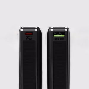 Powerbank SBS 20000mAh 65W PD AFC USB-C USB-A sülearvutile, tahvelarvutile, nutitelefonile - must