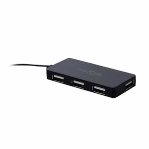 Maxlife Home Office USB 2.0 hub USB - 4x USB 0,15 m must + cable 1,5 m
