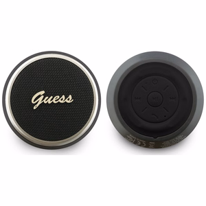 Guess 5 W Script Metal Logo Bluetooth-kõlar, must