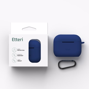 Etteri силиконовый чехол для AirPods Pro 3 темно-синий