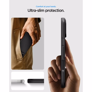 Spigen Thin Fit MagSafe ümbris iPhone 18 Pro / 17 Pro jaoks, roheline