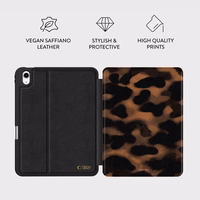 Tech-Protect Lamano ümbris jaoks iPad 10.9” 10 / 2022 / 11” 11 / 2025 - brown and must