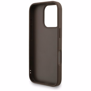 Guess 4G Strap 4G Classic Logo Ümbris jaoks iPhone 16 Pro - Brown