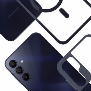 3mk Satin Armor MagCase jaoks Samsung Galaxy A15 5G - läbipaistev