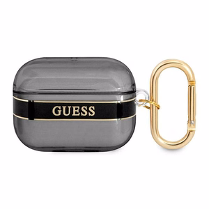Guess GUAPHHTSK AirPods Pro kate must/must rihmakollektsioon