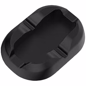 PULUZ DJI Osmo 360 silikoonalus (must)