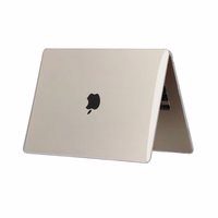 Tech-Protect SmartShell Ümbris jaoks MacBook Air 15" M2 / M3 / 2023-2024 - läbipaistev