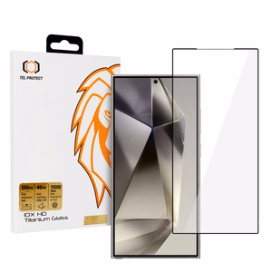 Tempered glass Tel Protect 10X HD Titanium jaoks Samsung Galaxy S24 Ultra (with fingerprint unlock)