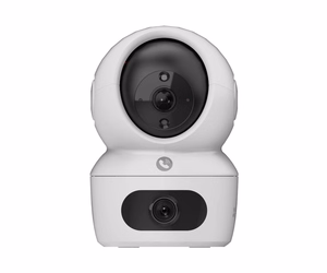 EZVIZ H7c Dual – siseruumi pöördkaamera Wi-Fi ja kahe 4 MP objektiiviga, valge (CS-H7c)