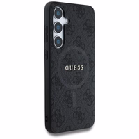 GUESS ümbris jaoks SAMSUNG S25 Plus GUHMS25MG4GFRK (Magnetic PU 4G Ring Classic Logo) must