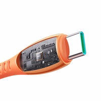 Joyroom S-A59 Vibrant Series 60W USB-C - USB-C Kaabel 1.2m - oranž