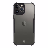 Tactical Quantum Stealth Ümbris for Apple iPhone 13 Pro Max Läbipaistev/Must