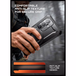 Supcase Unicorn Beetle Pro Mag MagSafe 2-komplektne ümbris Samsung Galaxy S26+ Plus jaoks - must