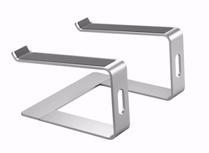 Gembird NBS-D1-01 laptop stand Aluminium, hõbedane 39.6 cm (15.6")