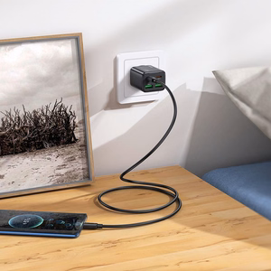 Phone Laadija Hoco 2 x USB C + 2 x USB A QC3.0 PD 3A 20W N55 must