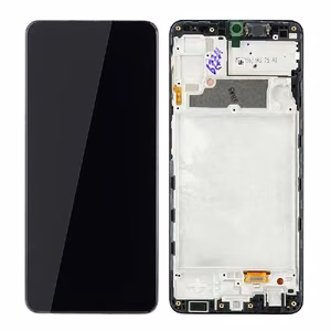LCD ekraan Samsung A225 A22 4G puuteekraani ja raamiga must originaal (teenuspakett)