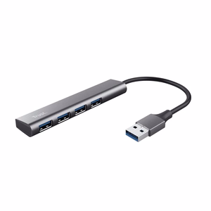Trust Halyx USB 3.2 Gen 1 (3.1 Gen 1) Type-A 5 Mbit/s черный, серый