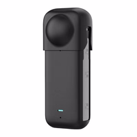 Silicone protective ümbris PULUZ jaoks Insta360 X4 (must)