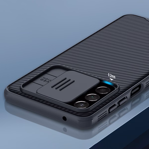Nillkin CamShield Pro Case soomustatud ümbris Kaamera kaitsekate Samsung Galaxy A73 mustale mudelile