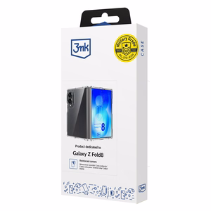 3mk Armor Case ümbris Samsung Galaxy Z Fold 8 Wide'ile, läbipaistev