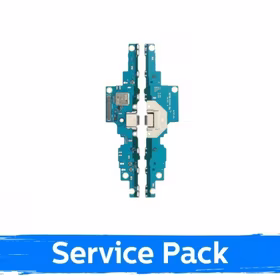 Charging Port Samsung T875 Tab S7 Koos Flex / Plata (Service Pack)