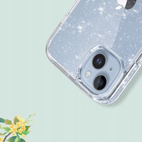 Tech-Protect FlexAir Hybrid Ümbris jaoks Samsung Galaxy S23 FE - Clear-Glitter