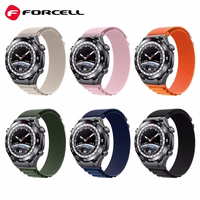 Strap to Samsung Galaxy Watch Forcell F-Design FS05 polyester fiber buckle 20 mm tumesinine