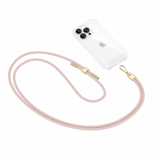 TECH-PROTECT C2S nöörist crossbody rihm heleroosa/kuldne